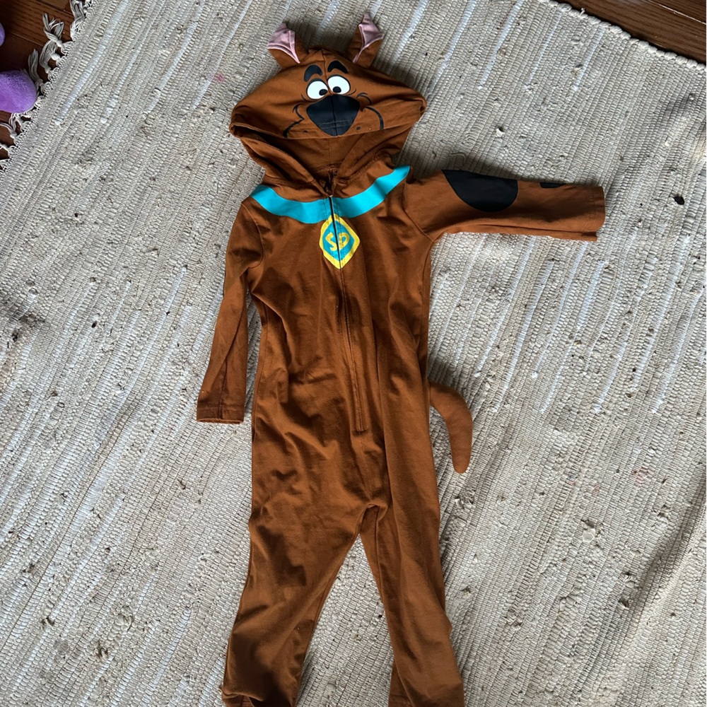 Scooby-Doo Character Onesie with Hood 2T